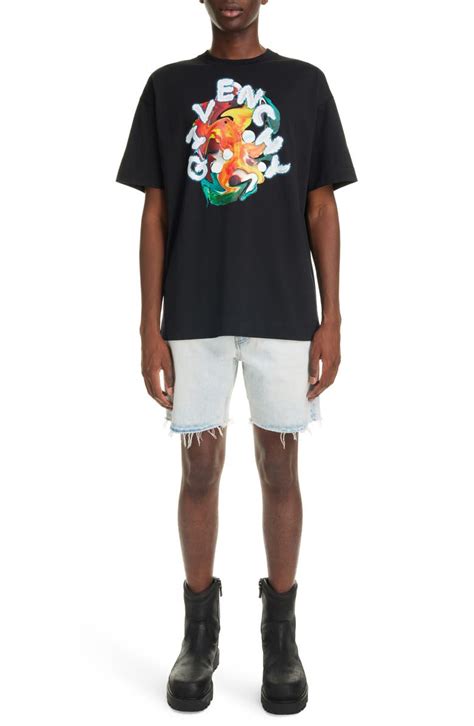 Givenchy Abstract Logo Graphic T